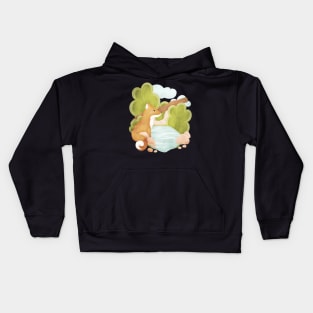 FOREST FOX Kids Hoodie